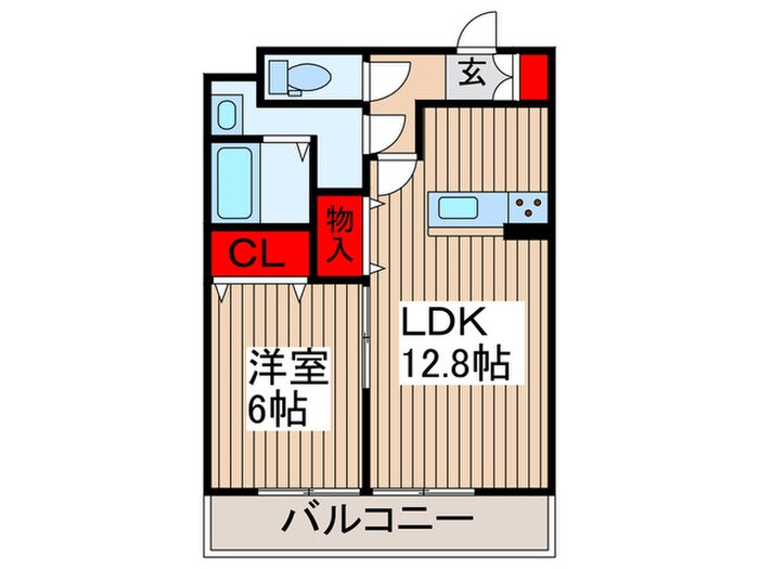 モダンカーサ日進Ⅱの物件間取画像