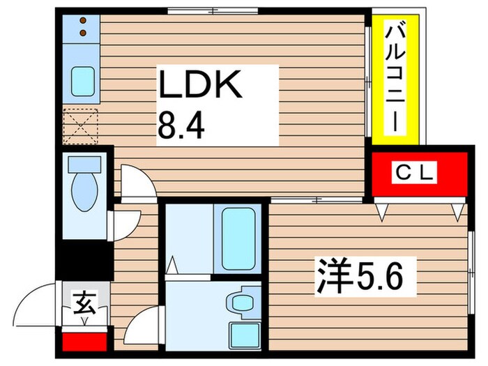 PARK HILLS SHINJYUKUの物件間取画像