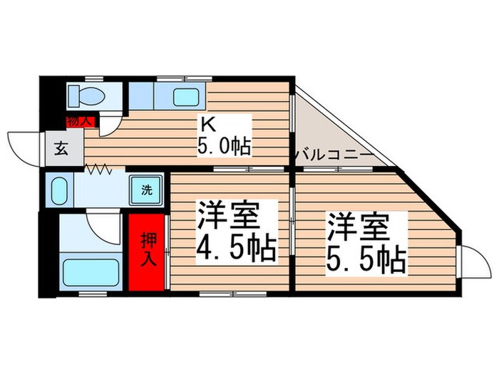 丹羽ビルの物件間取画像