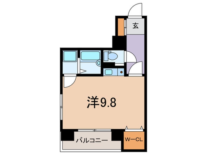 ウィンターベル ゼームス坂の物件間取画像