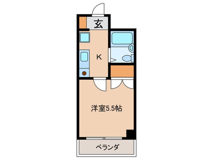 プランド－ル水野の物件間取画像