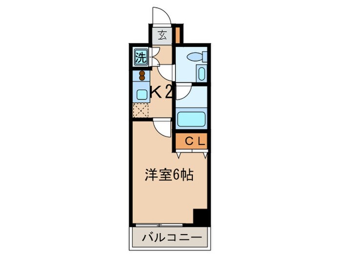 ルクレ高野台レジデンスの物件間取画像