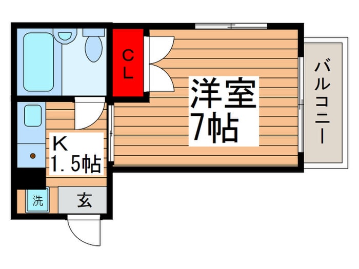 南行徳プラザA-1の物件間取画像