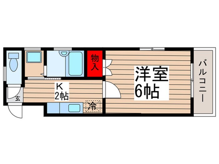 川銀ビルの物件間取画像