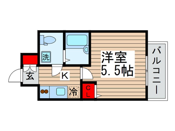 Ｓ.Ｉ.Ｎ.第１ビルの物件間取画像