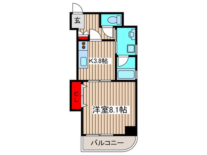 五番館の物件間取画像