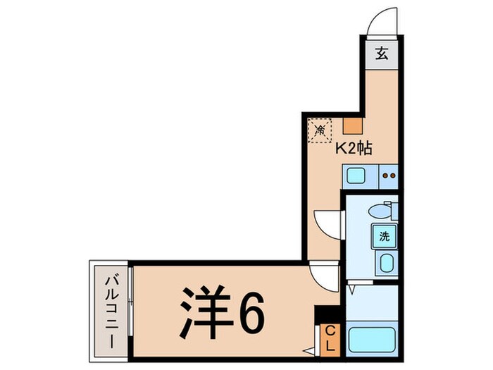 ベイルーム京急鶴見の物件間取画像