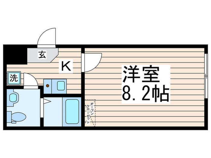 Dorcus Sakuradaiの物件間取画像