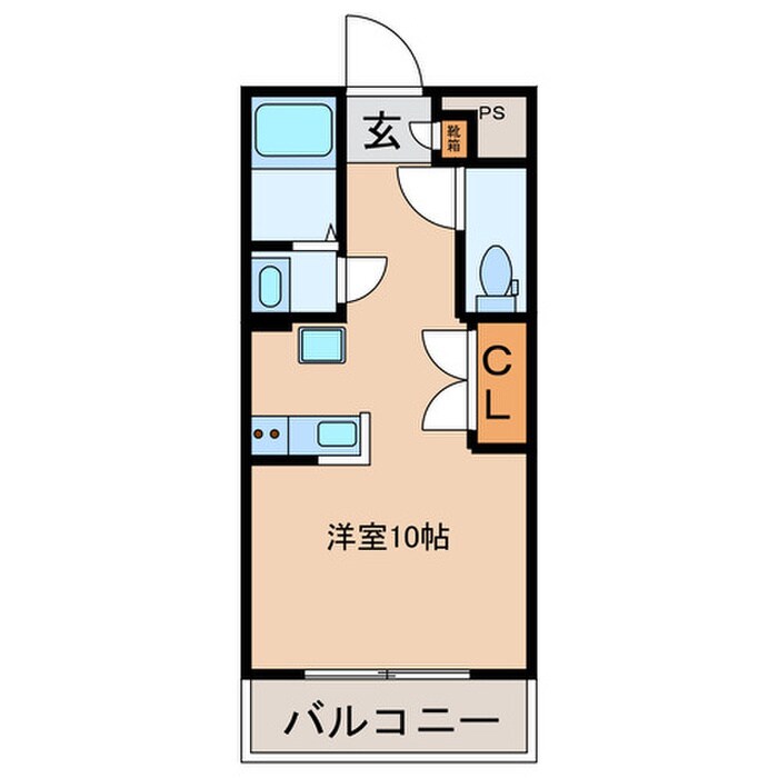 カーサフジタの物件間取画像