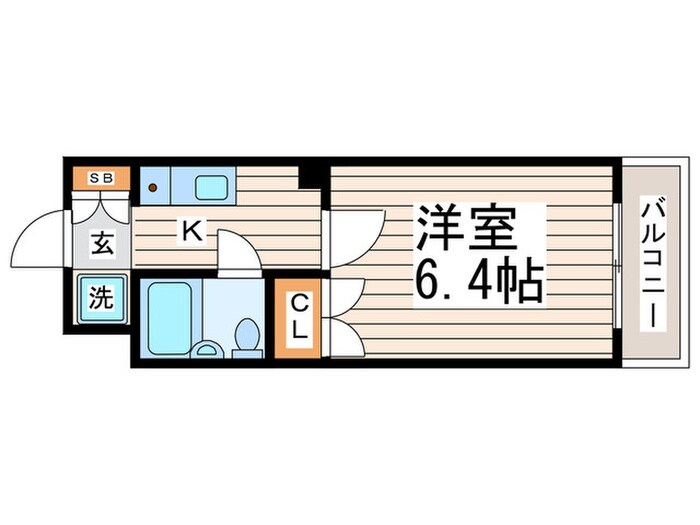 レディ－スＨＡＹＡＳＨＩの物件間取画像