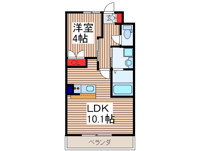 サンライズ戸田の物件間取画像