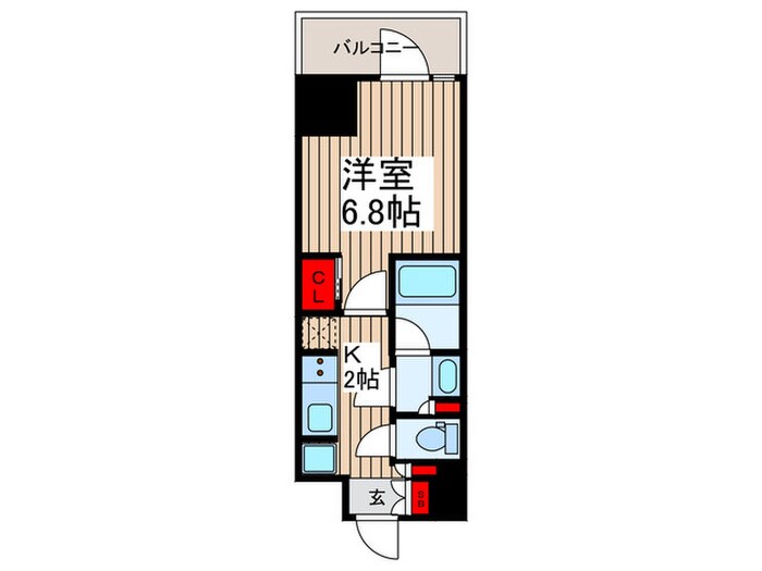 コンフォリア東上野の物件間取画像