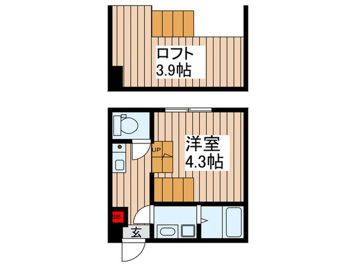 物件間取画像