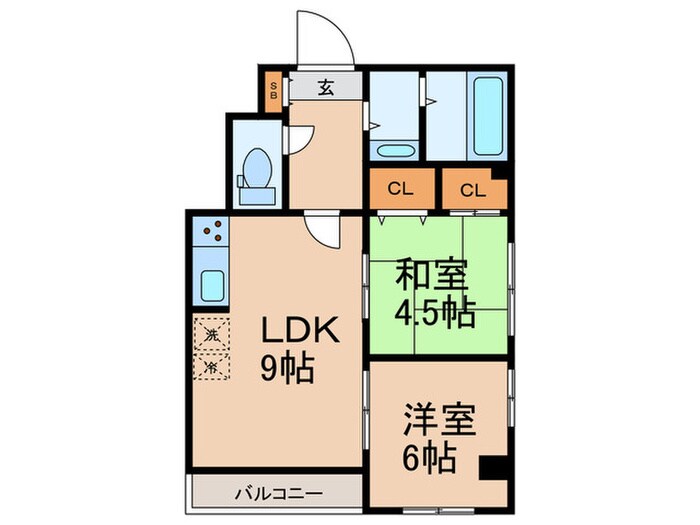 ウェルシィ自由が丘の物件間取画像
