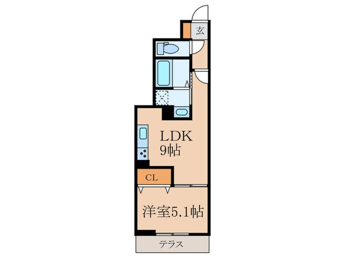 セレスティア上鷺宮の物件間取画像