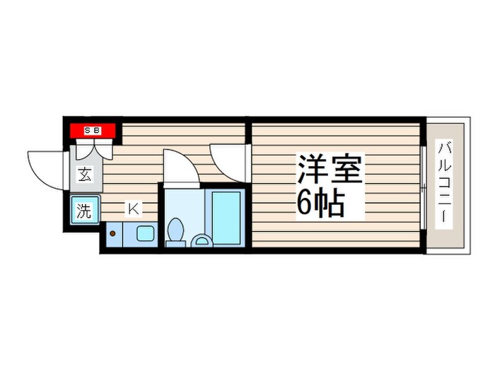 メゾンエクレ－レ江古田の物件間取画像