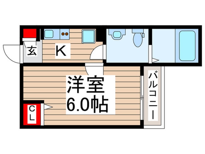 ルーガルフェリス三郷の物件間取画像