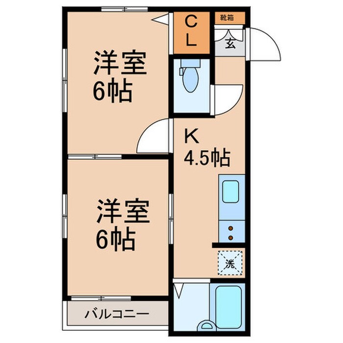 ビューラー・ハイムの物件間取画像