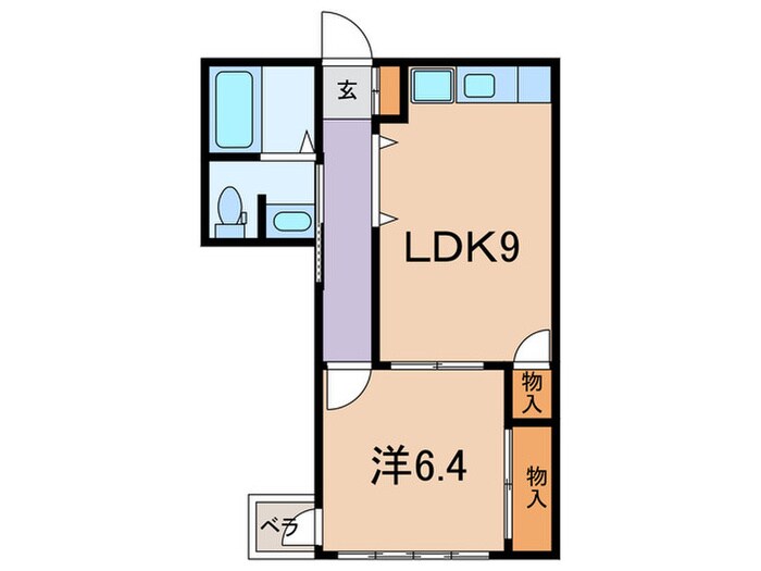 パレスガルの物件間取画像