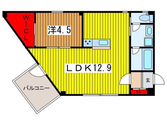 Hills East高砂の物件間取画像