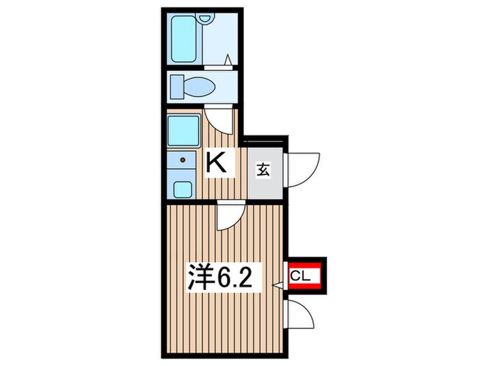 仮)リブ東小岩６丁目Ⅱの物件間取画像