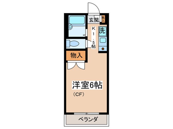 メゾントパ－ズの物件間取画像