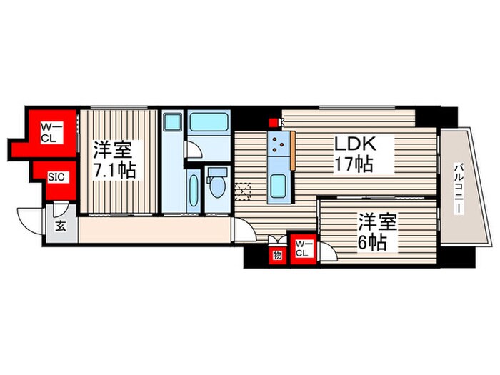 Ｌｅ　ＵｎＤｅｕｘ南青山の物件間取画像