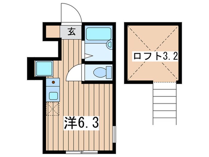 プライムテラス南林間Ⅲの物件間取画像