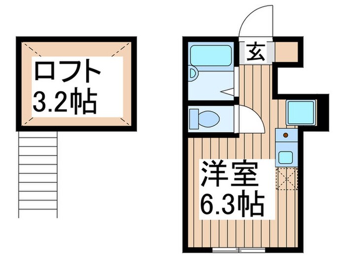 プライムテラス南林間Ⅲの物件間取画像