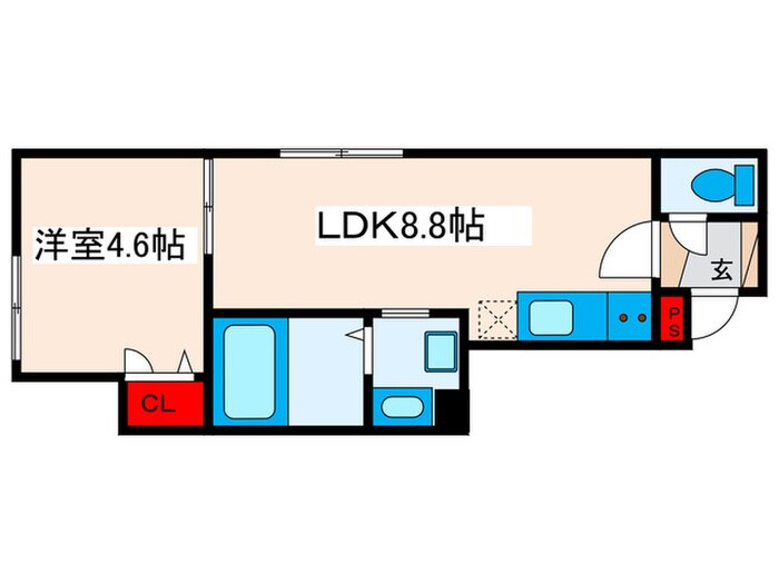 レクシア荒川の物件間取画像