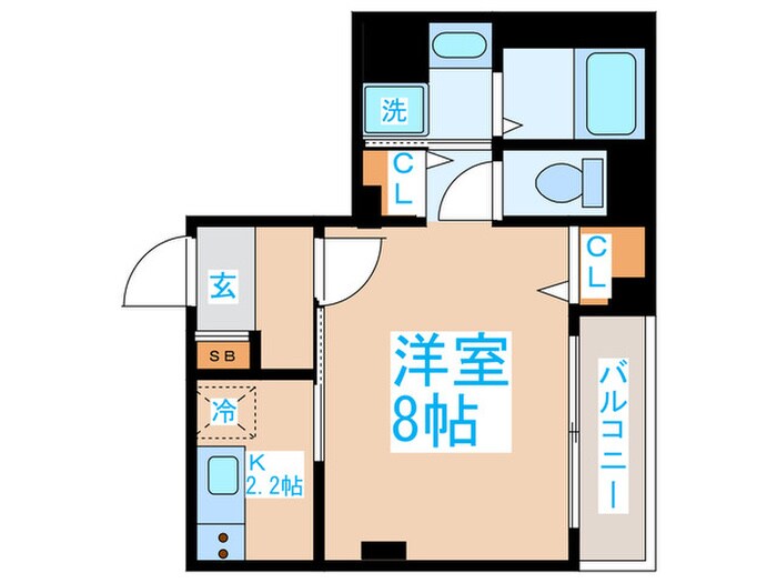 サニークレスト東中野の物件間取画像