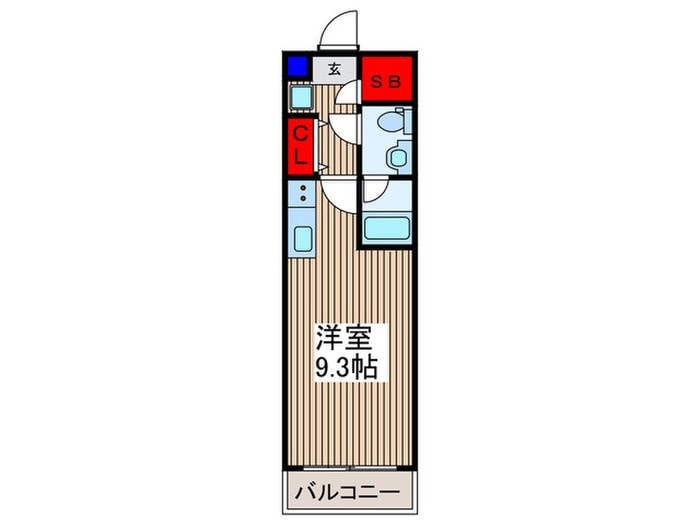 ドミール所沢Ｖの物件間取画像