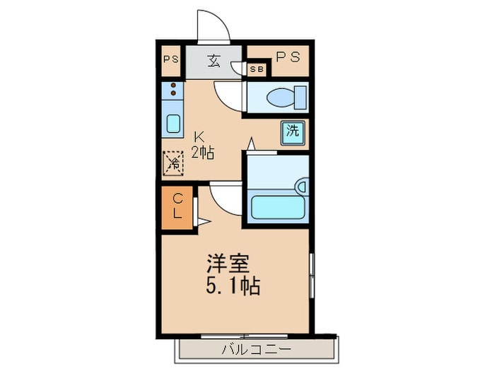 レムリア富ヶ谷の物件間取画像