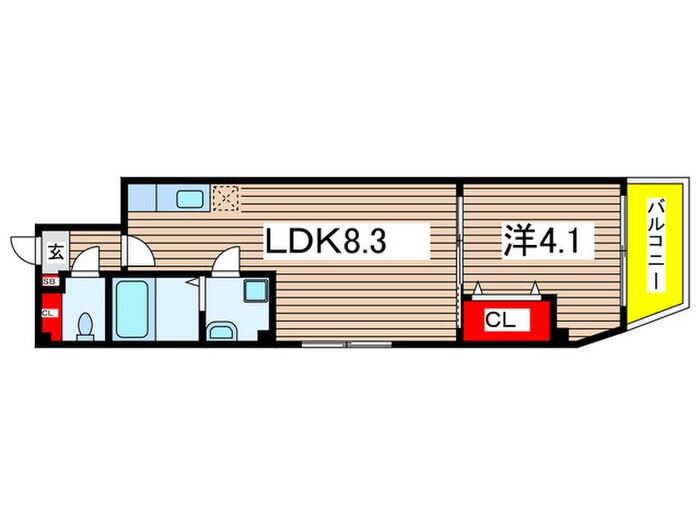 Toastina新宿の物件間取画像