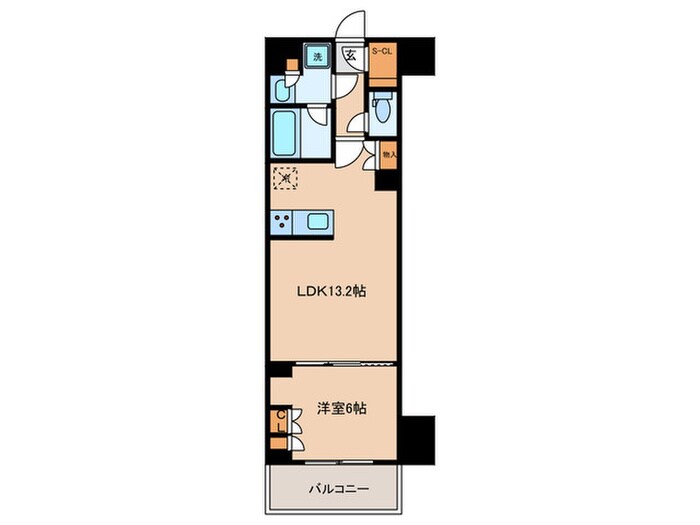 パークアクシス文京本郷の物件間取画像