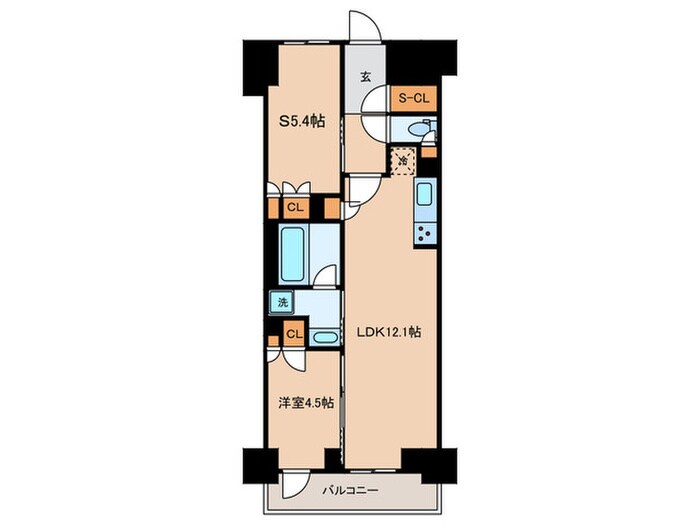 パークアクシス文京本郷の物件間取画像