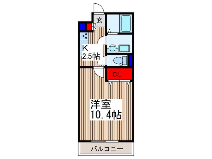 マイト　カジヤの物件間取画像