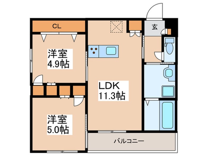 仮）京島3丁目メゾンの物件間取画像