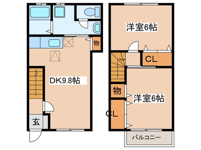 オレンジフィ－ルドの物件間取画像