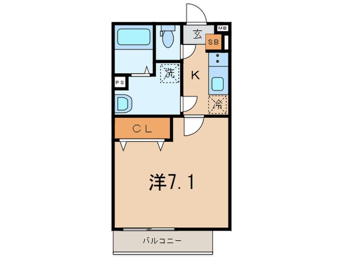 オルタンシアVの物件間取画像