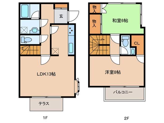 ヒルトップ大岡山の物件間取画像