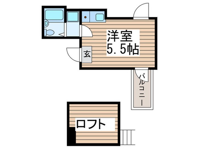 ゼネラルハイツ北千住の物件間取画像