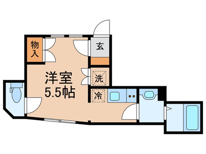 ピッコロッカ新小岩の物件間取画像