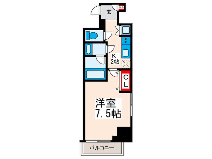 メイクスデザイン町屋の物件間取画像