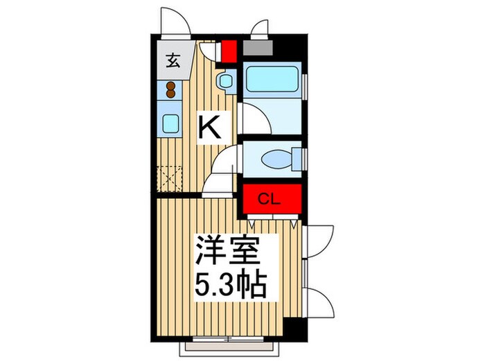 ボナール八雲の物件間取画像