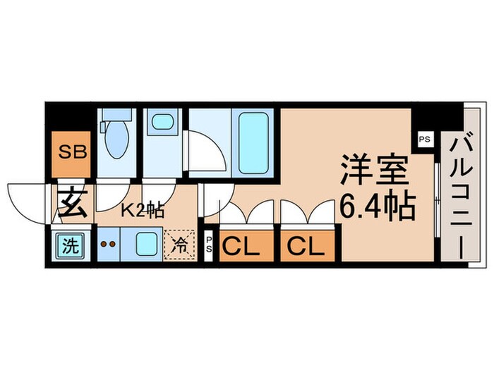 DIPS金町レジデンス（908）の物件間取画像