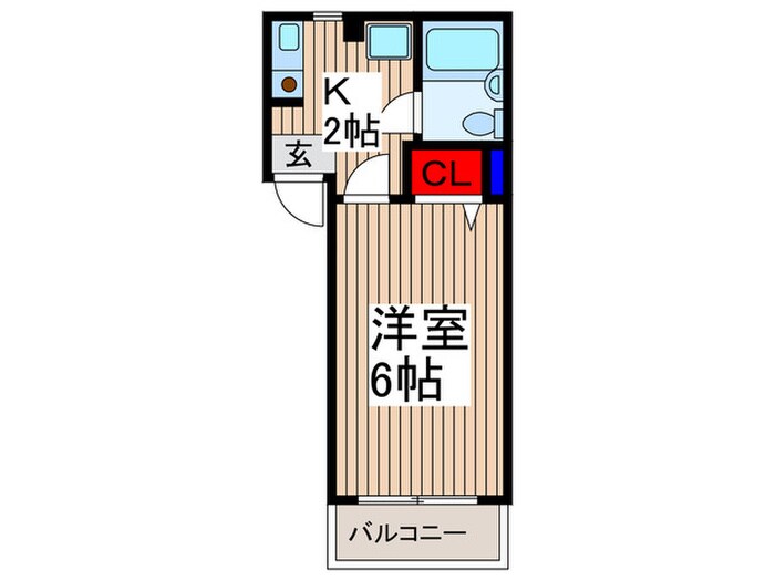 ノザーク所沢の物件間取画像