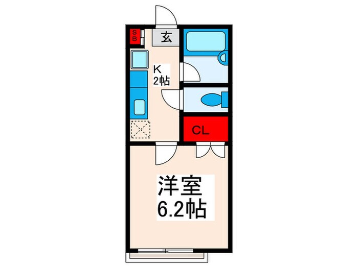 クレア－レ瑞江Ⅲの物件間取画像