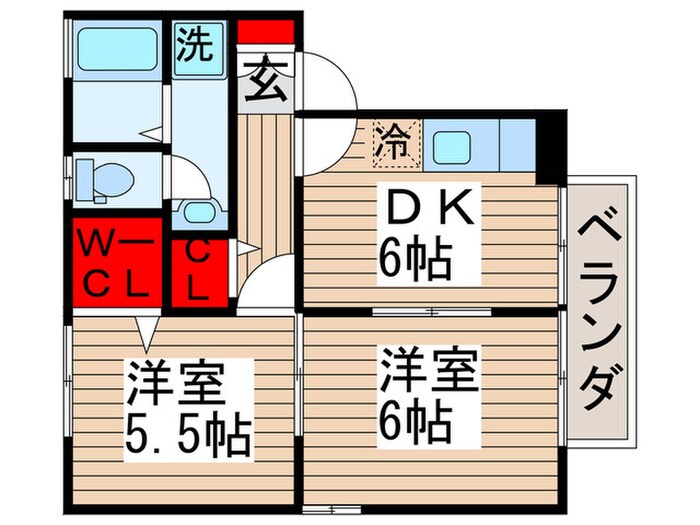 ルミエール千住の物件間取画像