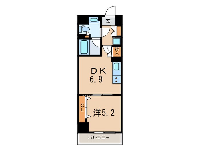 パ－クアクシス板橋の物件間取画像